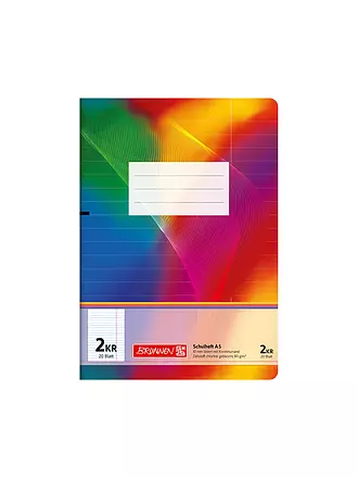 BRUNNEN VERLAG | Quaderno A5 a righe 10 mm 20 fogli | 